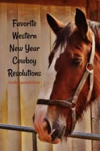 Western New Year Cowboy Resolutions