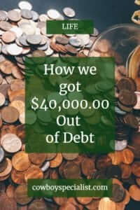How we got 40,000.00 Out of Debt