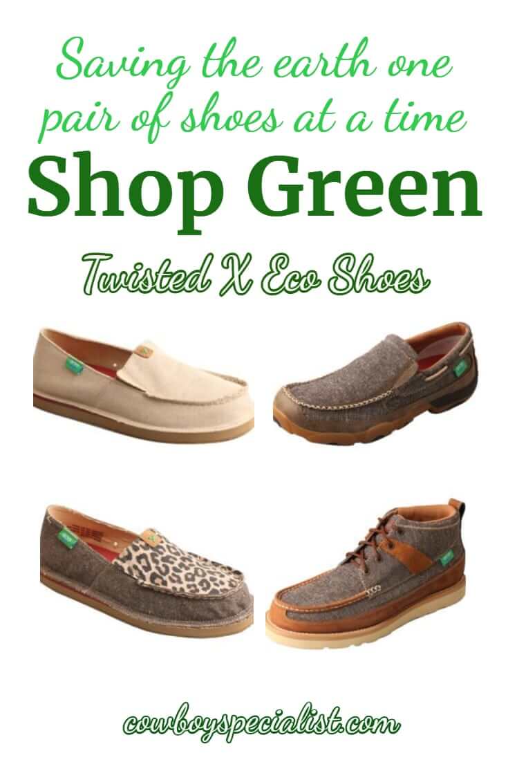 Shop Twisted X Eco Shoe Line and Be Green