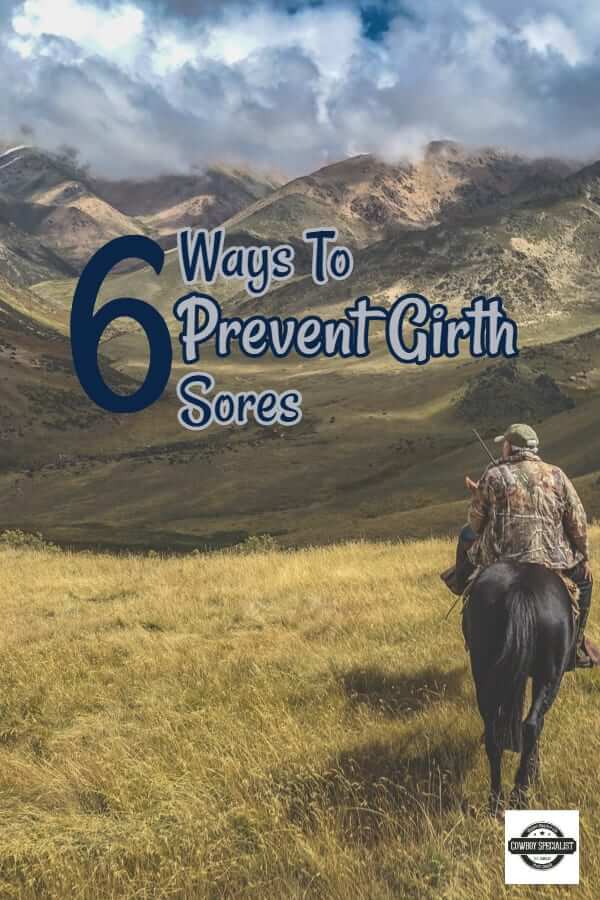 6 Ways To Prevent Girth Sores