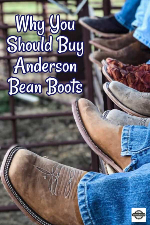 Why You Should Buy Anderson Bean Boots
