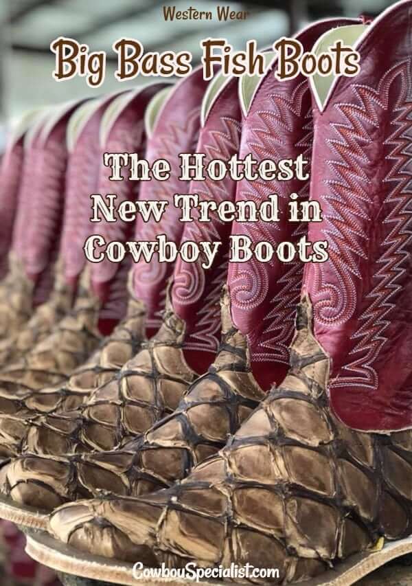 Big Bass Fish Boots: The hottest new trend in cowboy boots ⋆ Cowboy  Specialist