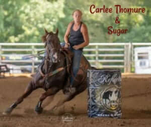 Carlee & Sugar: Thomure Farms Barrel Horse
