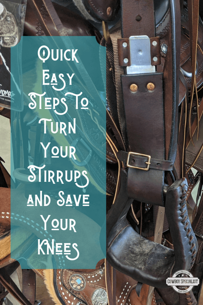 Easy Steps To Turn Your Stirrups and Save Your Knees