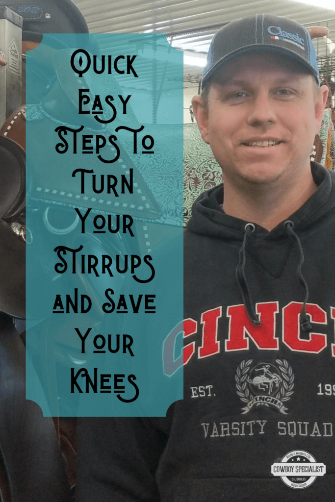 Easy Steps To Turn Your Stirrups and Save Your Knees