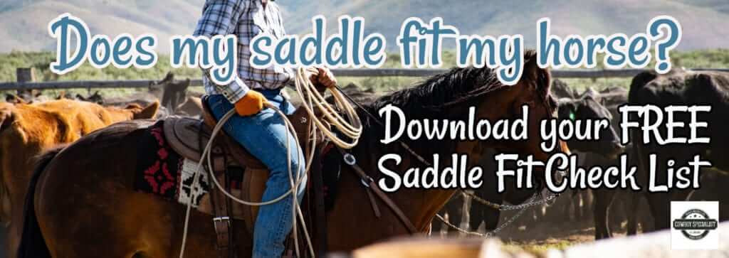 Does my saddle fit my horse?
