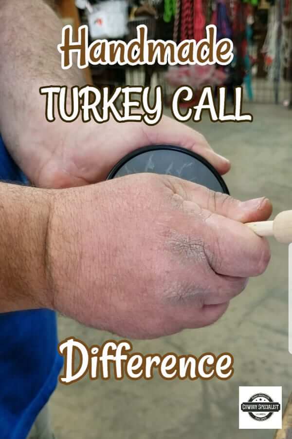 Handmade Reese Turkey Call Difference