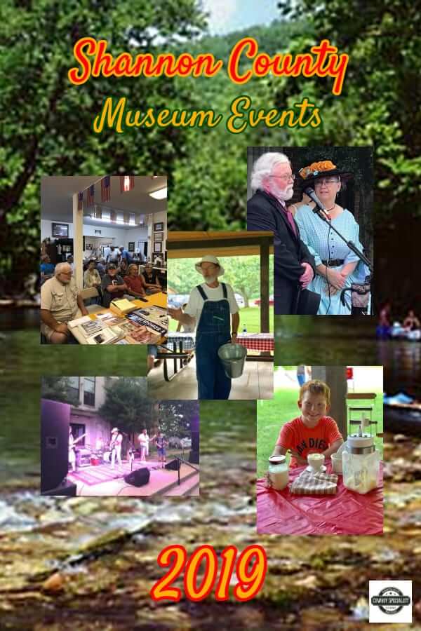 Shannon County Museum Events 2019