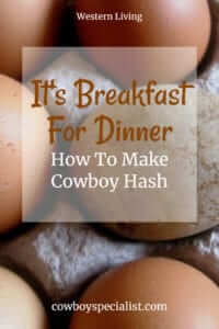 Can you say Cheese? Cowboy Hash: The Perfect Breakfast for Dinner