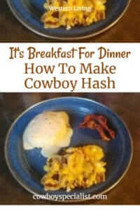 Can you say Cheese? Cowboy Hash: The Perfect Breakfast for Dinner